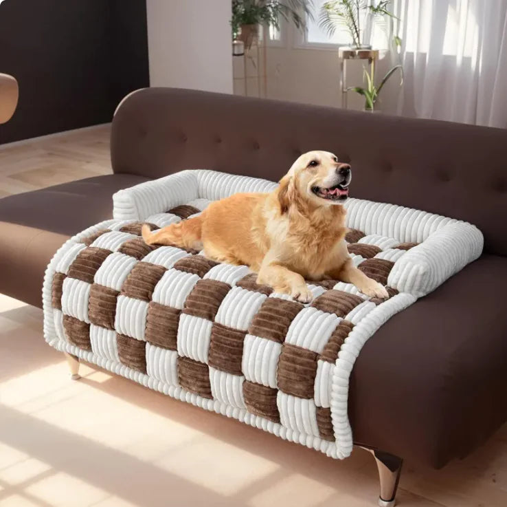 Snug Plush Pet Lounger