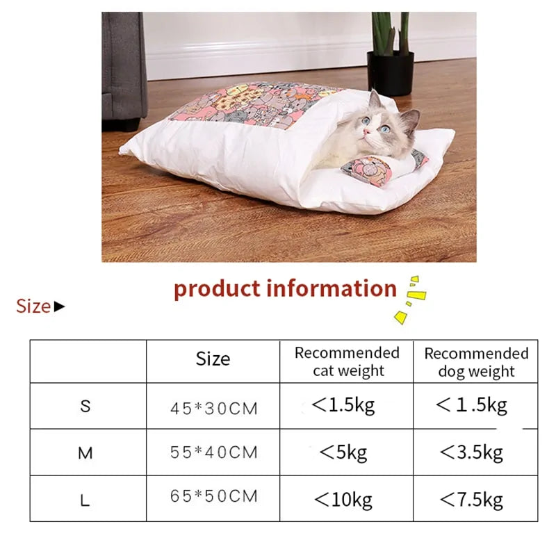 Removable Pet Bed Cushion