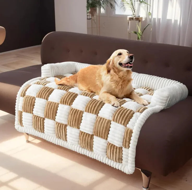 Snug Plush Pet Lounger